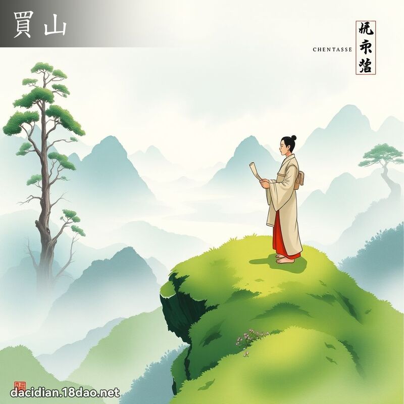 買山 - 國語大辭典配圖