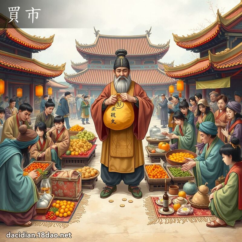 買市 - 國語大辭典配圖