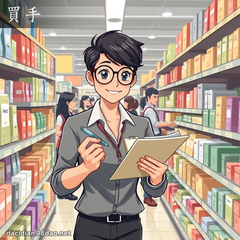 買手 - 國語大辭典配圖