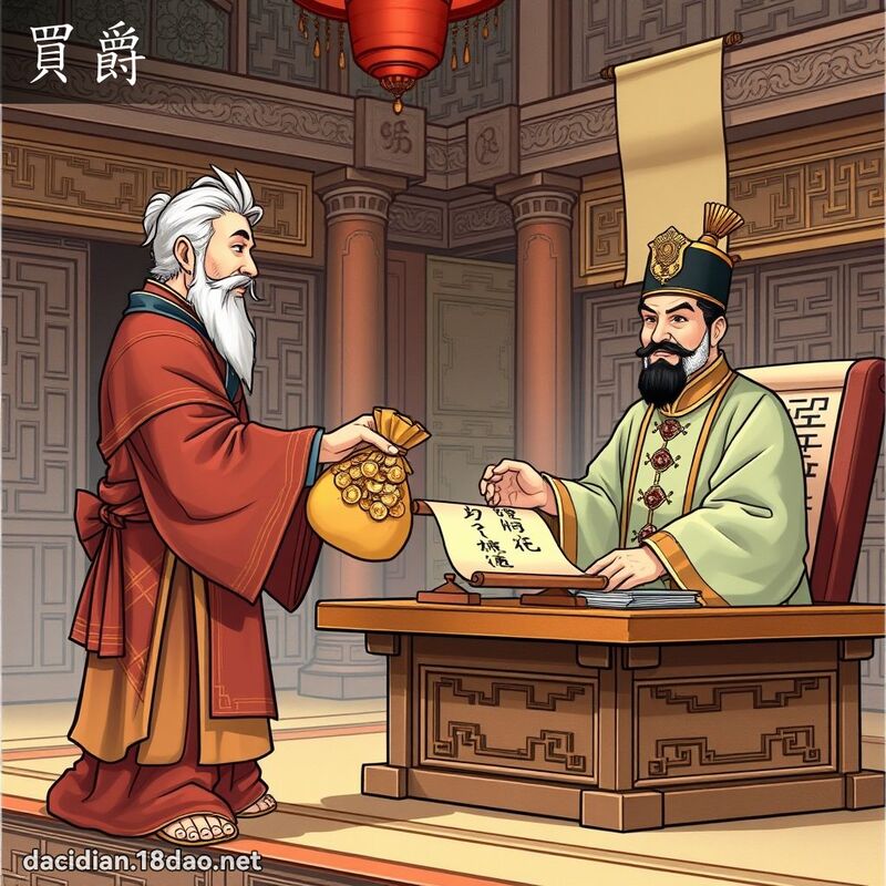买爵 - 国语大辞典配图