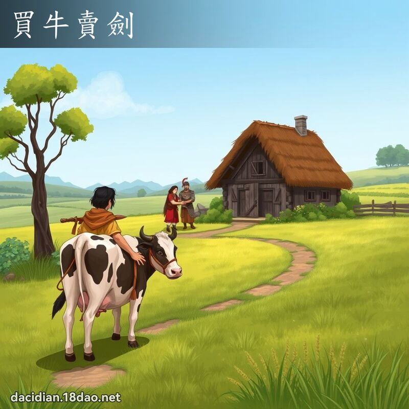 買牛賣劍 - 國語大辭典配圖