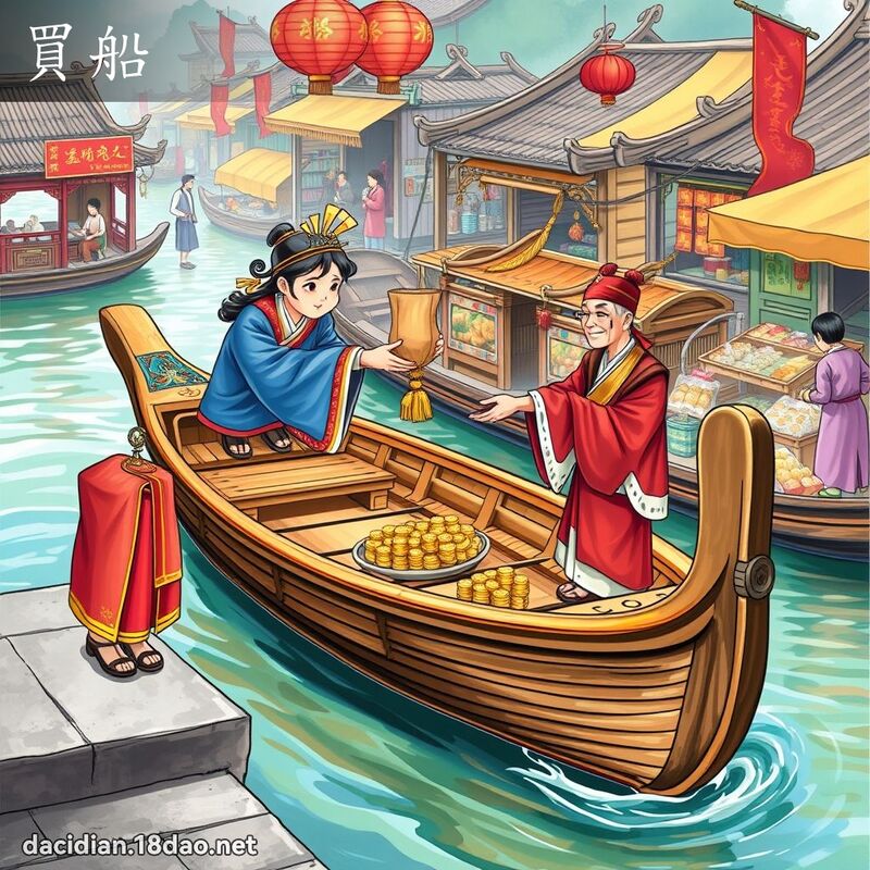 买船 - 国语大辞典配图