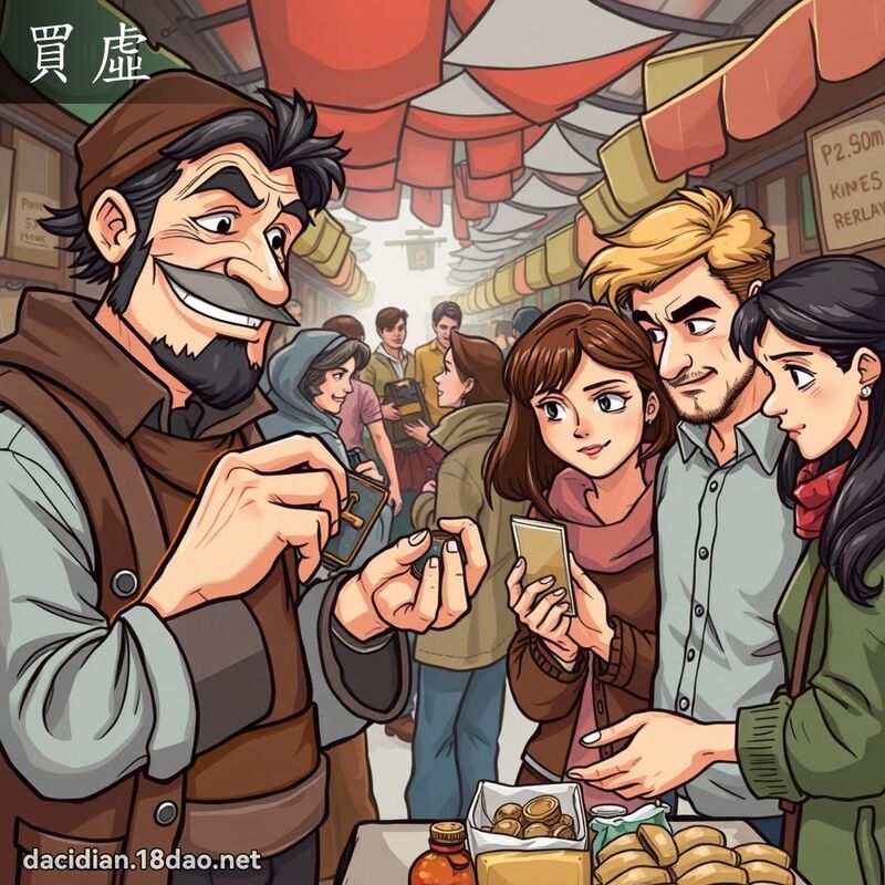 買虛 - 國語大辭典配圖