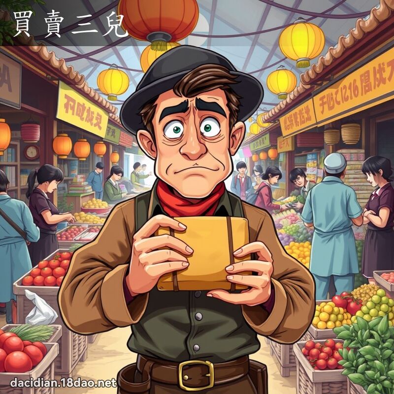 買賣三兒 - 國語大辭典配圖