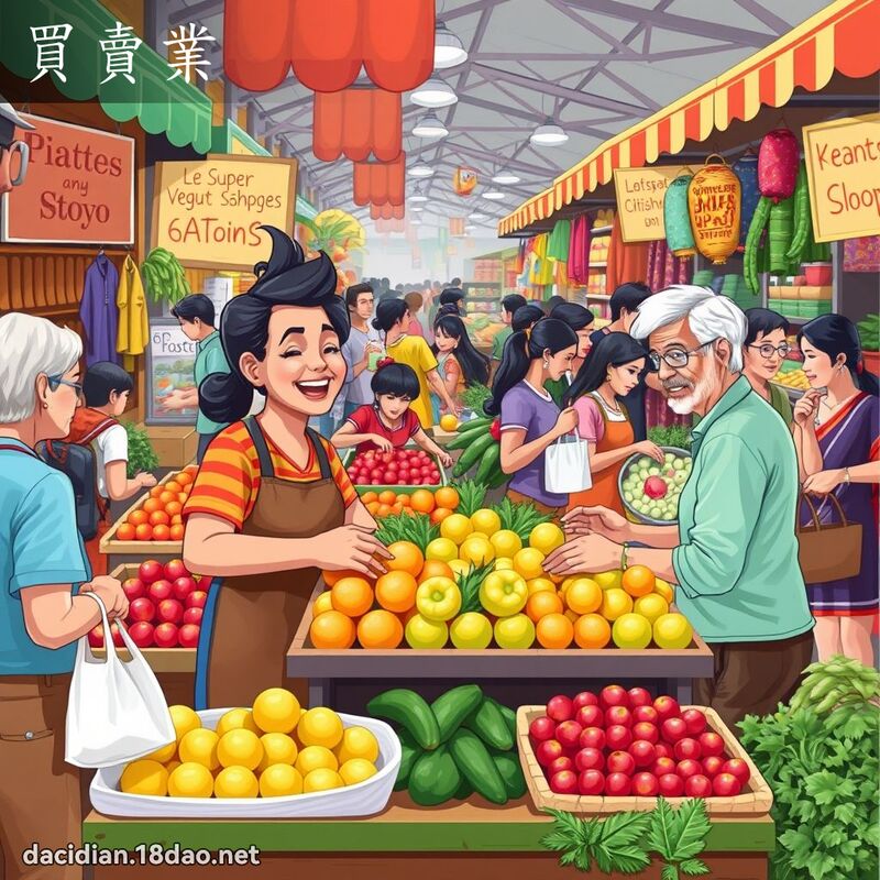买卖业 - 国语大辞典配图