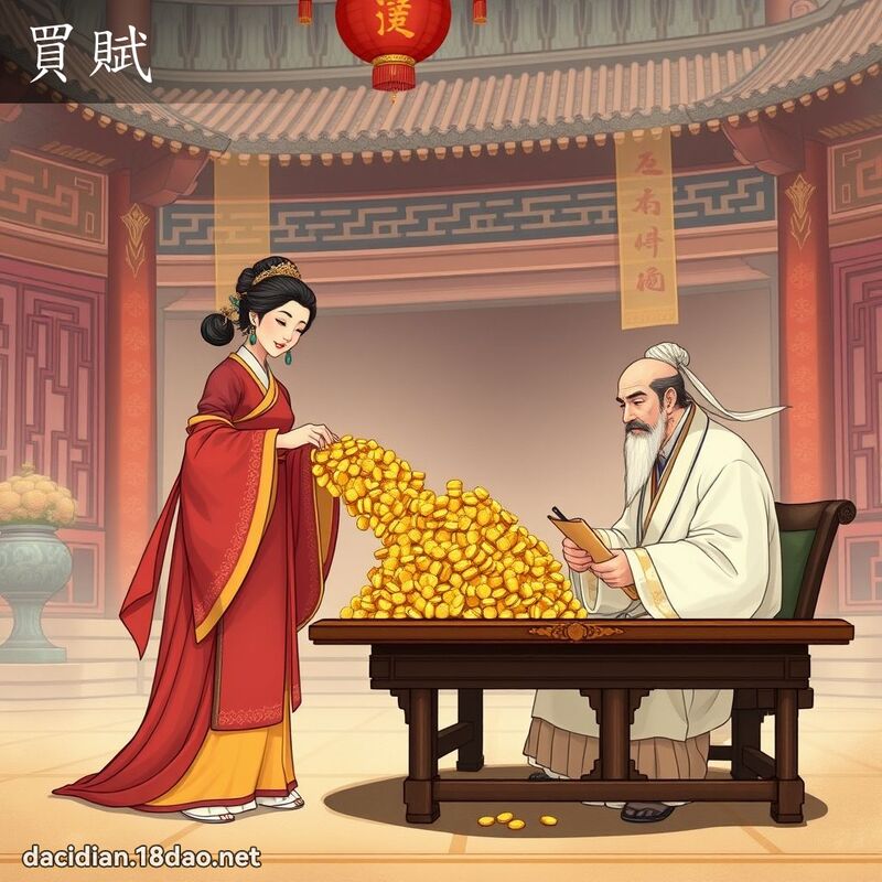 買賦 - 國語大辭典配圖