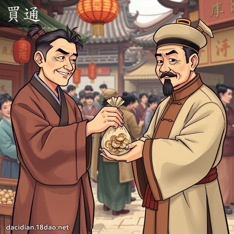 買通 - 國語大辭典配圖