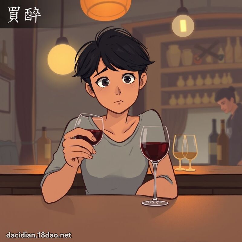買醉 - 國語大辭典配圖