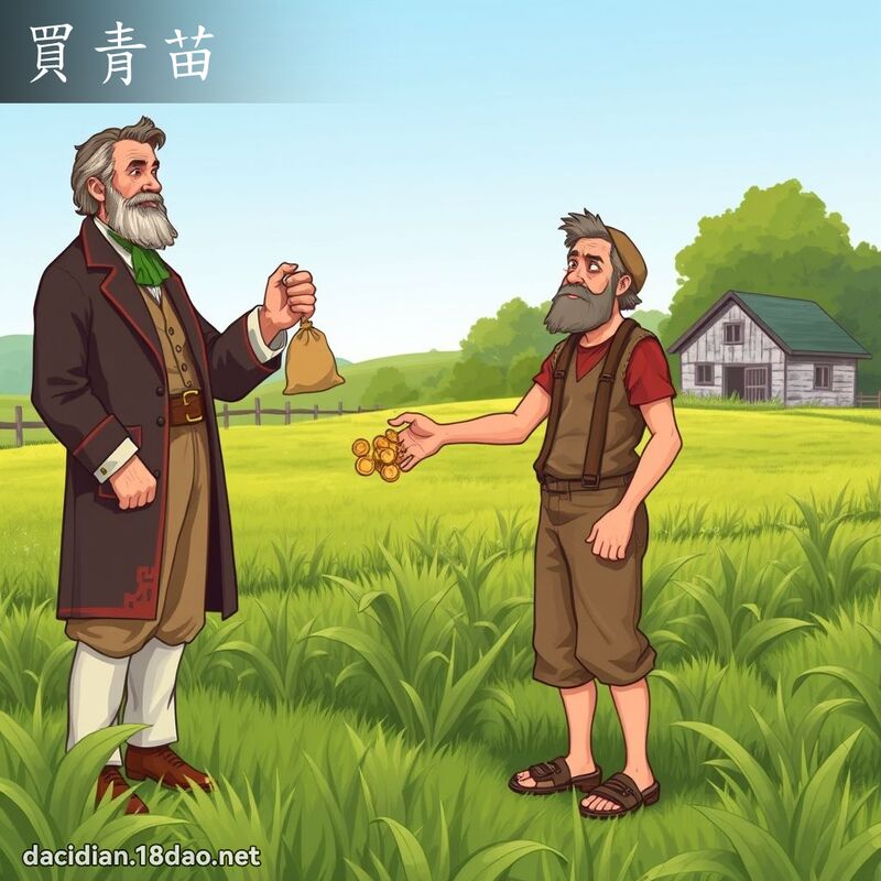买青苗 - 国语大辞典配图