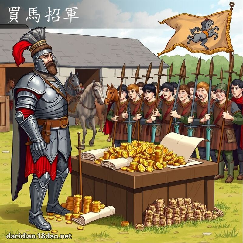 买马招军 - 国语大辞典配图