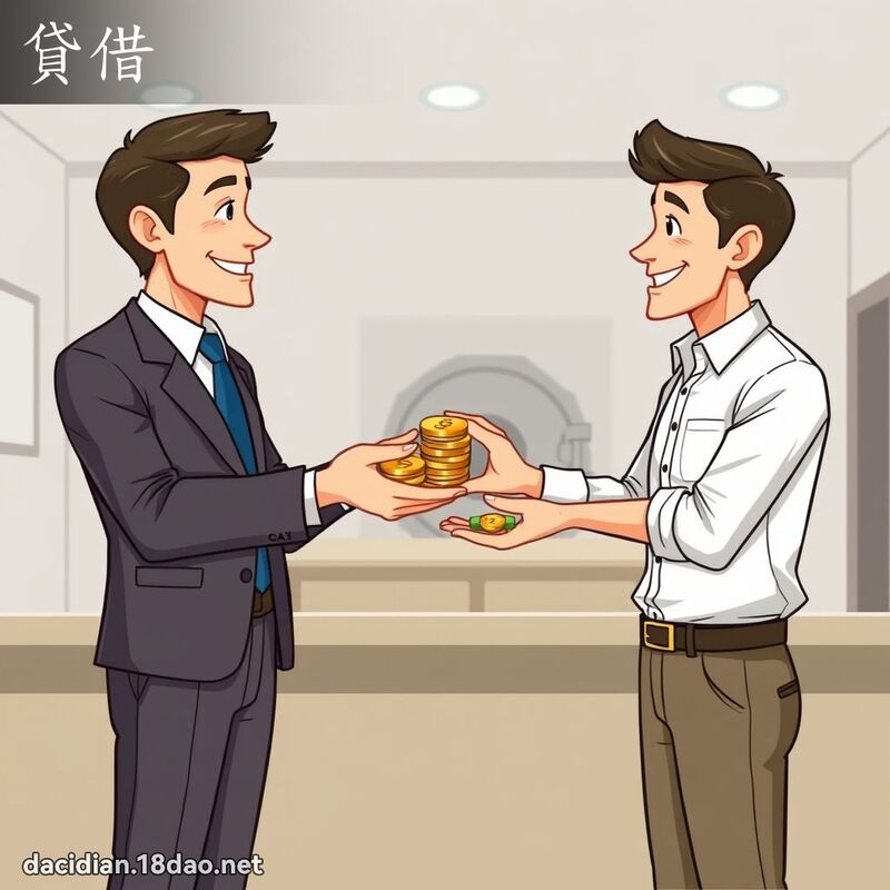 貸借 - 國語大辭典配圖
