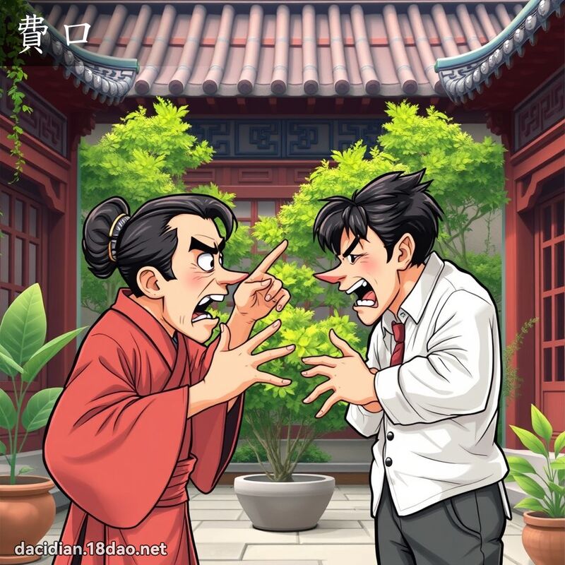 费口 - 国语大辞典配图