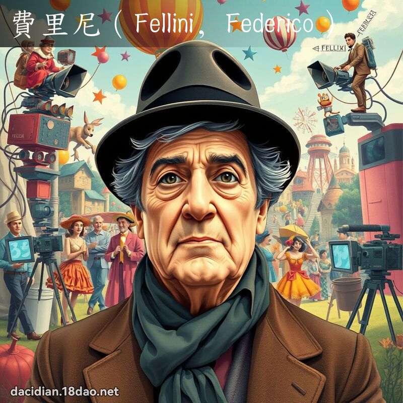 費里尼（Fellini, Federico） - 國語大辭典配圖