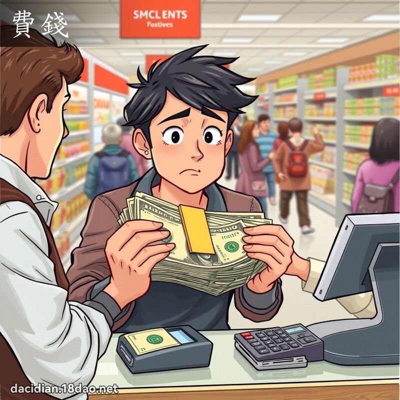 费钱 - 国语大辞典配图