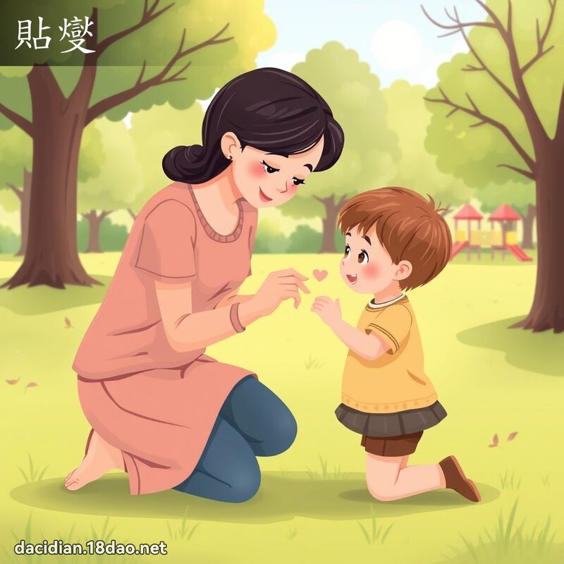 贴燮 - 国语大辞典配图