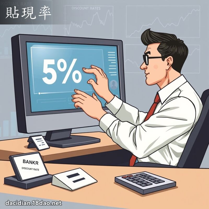 贴现率 - 国语大辞典配图