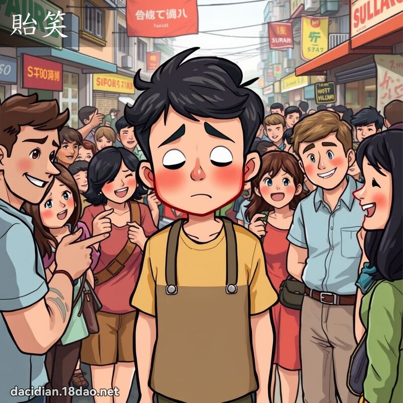 貽笑 - 国语大辞典配图