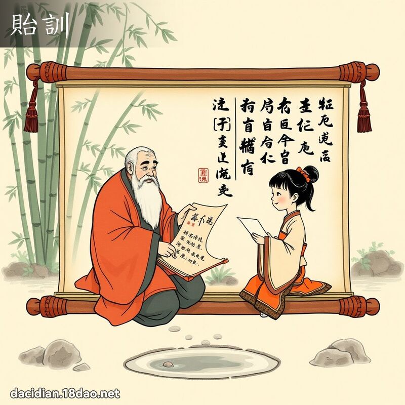 貽訓 - 國語大辭典配圖