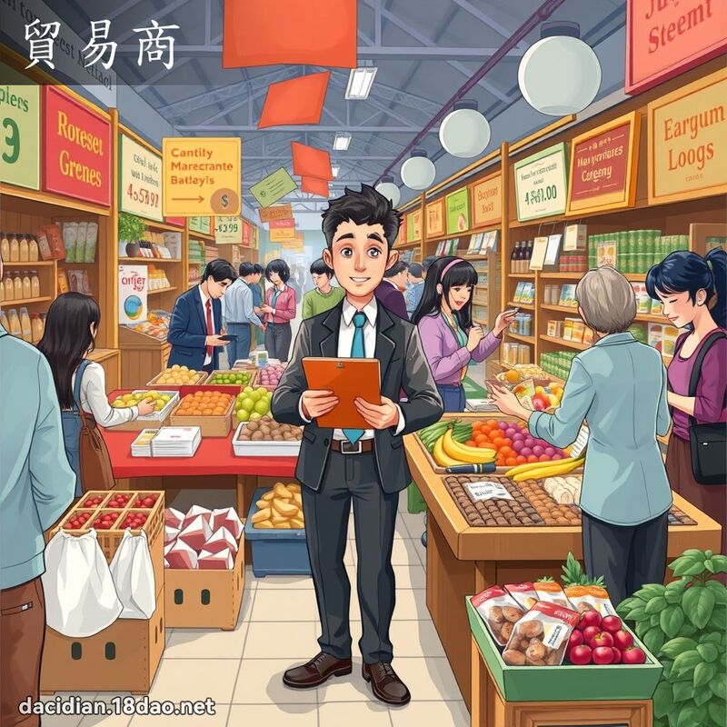 贸易商 - 国语大辞典配图