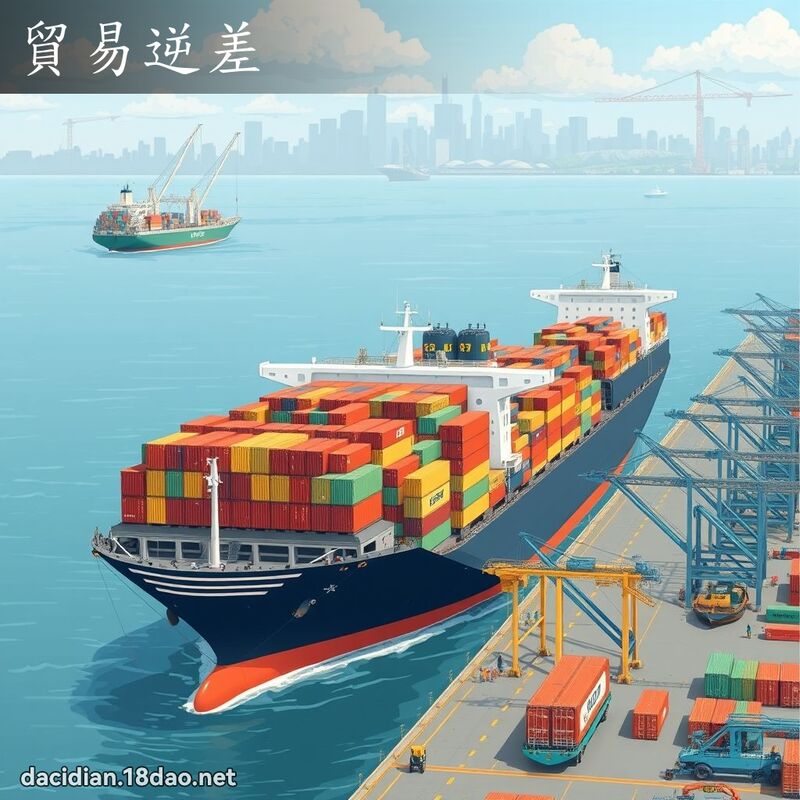 贸易逆差 - 国语大辞典配图