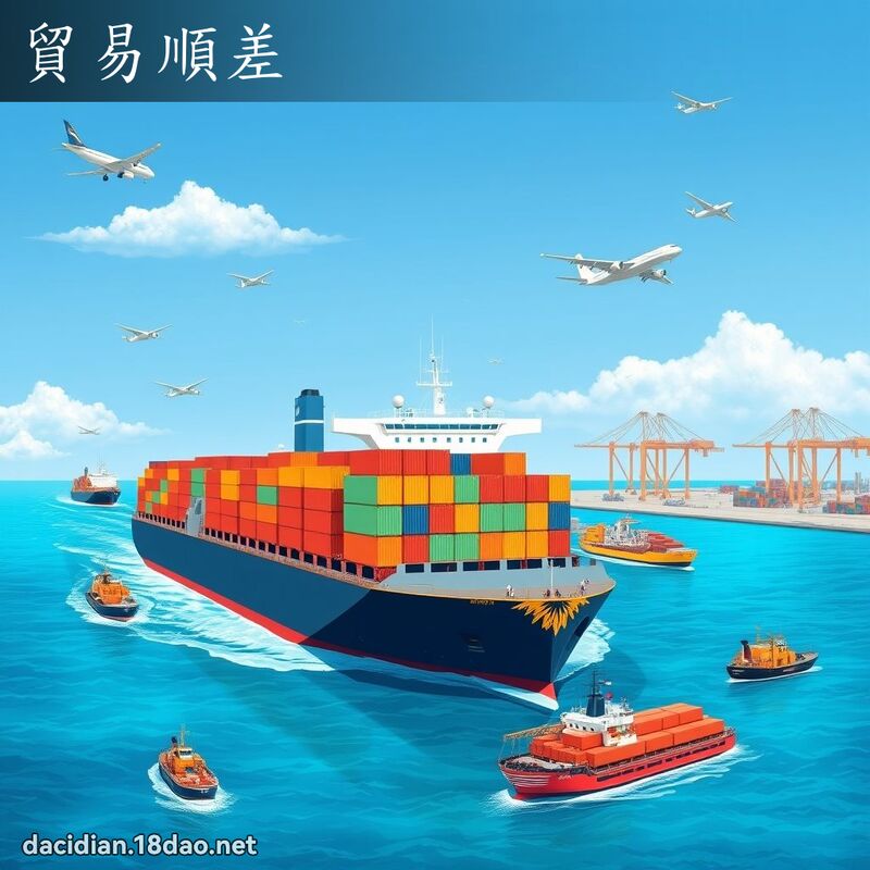 貿易順差 - 國語大辭典配圖