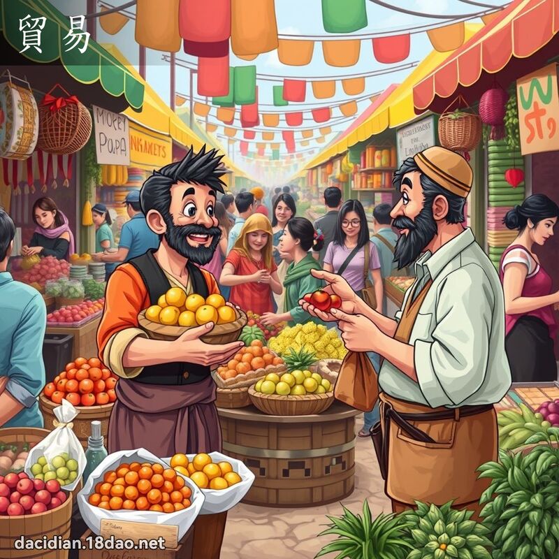 贸易 - 国语大辞典配图