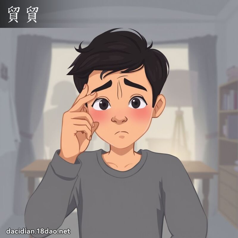 貿貿 - 國語大辭典配圖