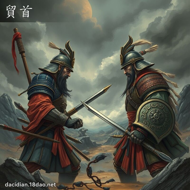 貿首 - 國語大辭典配圖