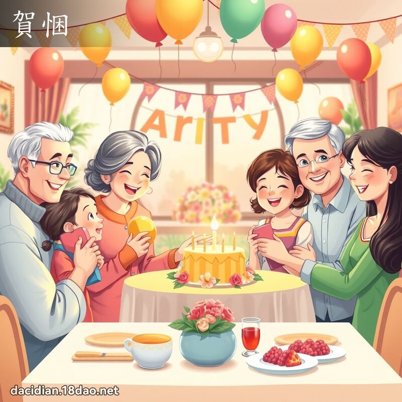 賀悃 - 國語大辭典配圖