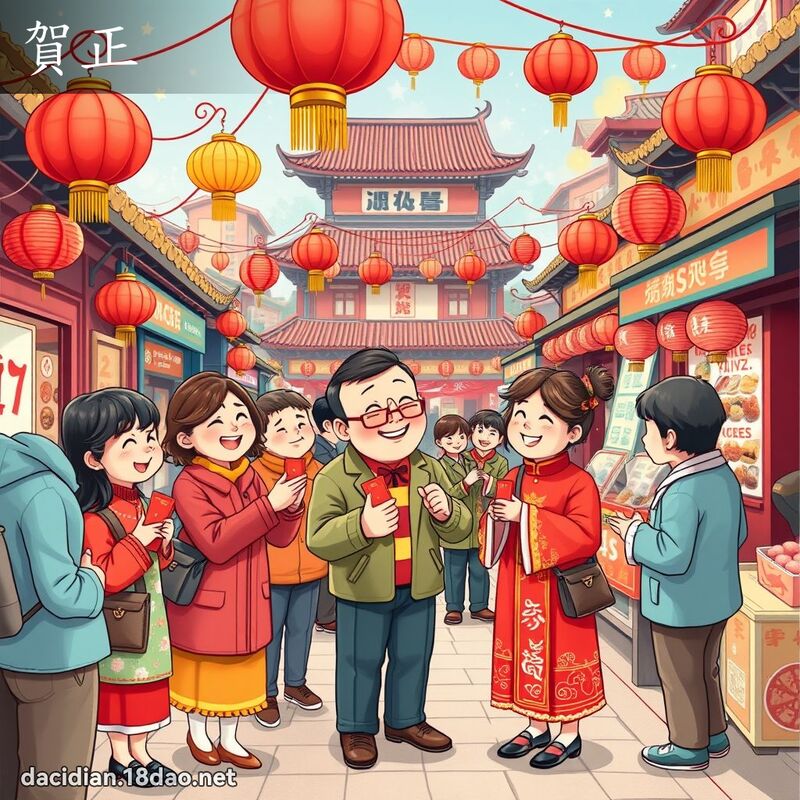 賀正 - 國語大辭典配圖