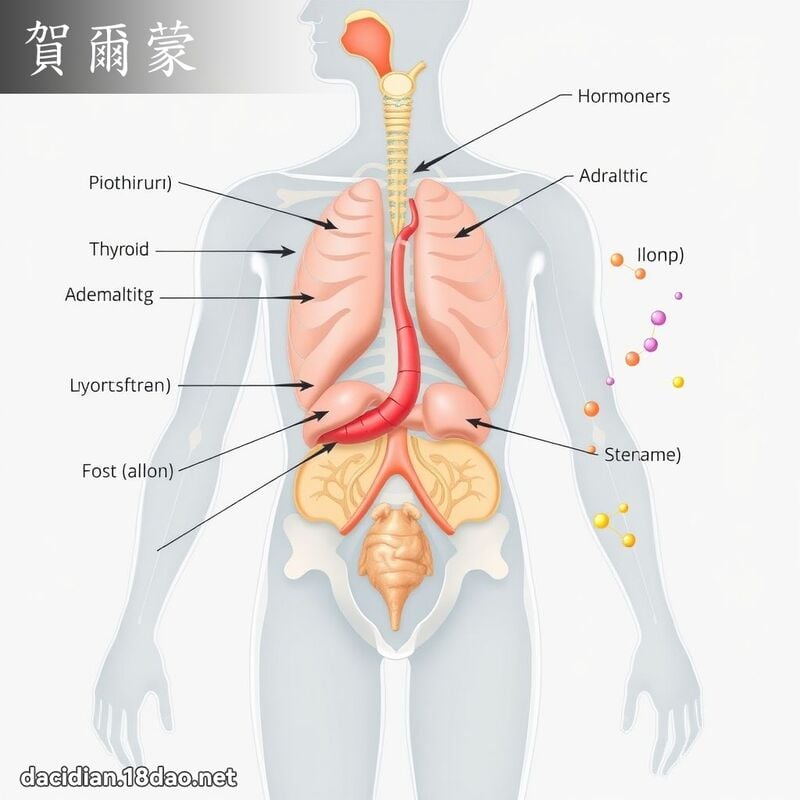賀爾蒙 - 國語大辭典配圖