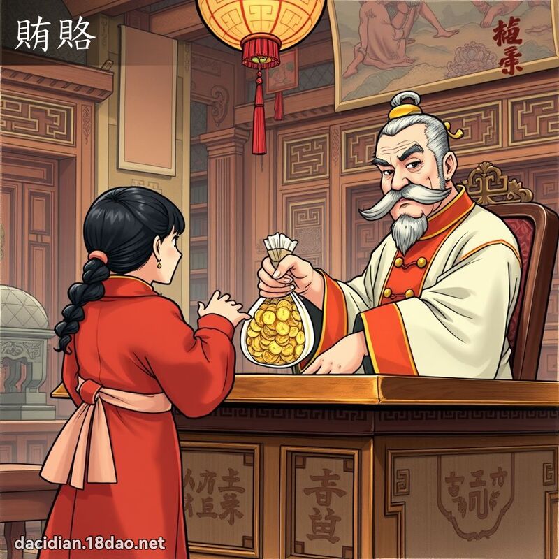 賄賂 - 國語大辭典配圖