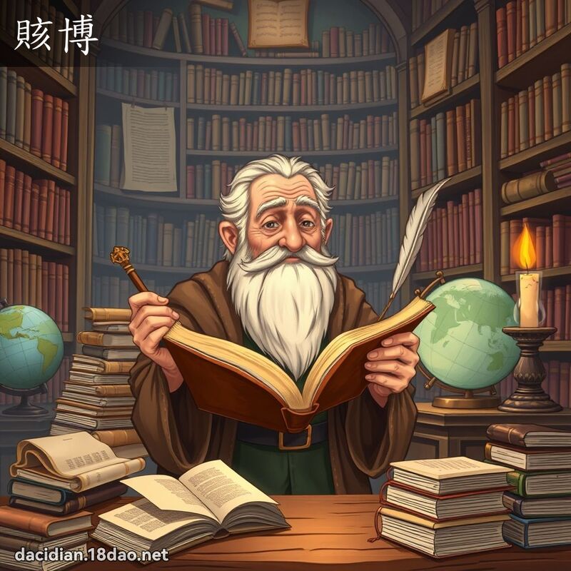 賅博 - 國語大辭典配圖