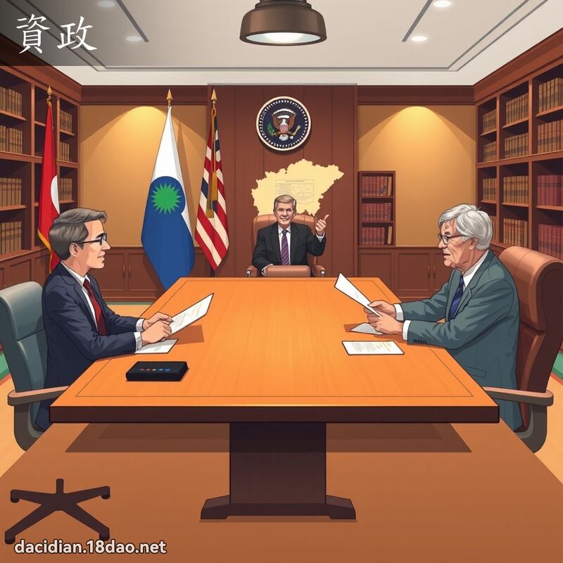 资政 - 国语大辞典配图