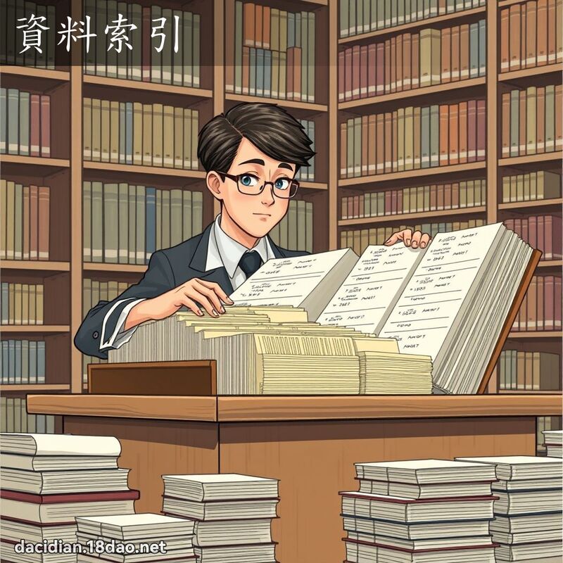 资料索引 - 国语大辞典配图