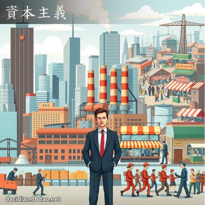 資本主義 - 國語大辭典配圖
