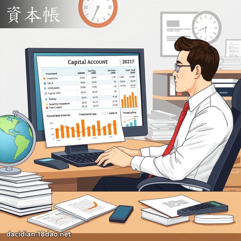 资本帐 - 国语大辞典配图