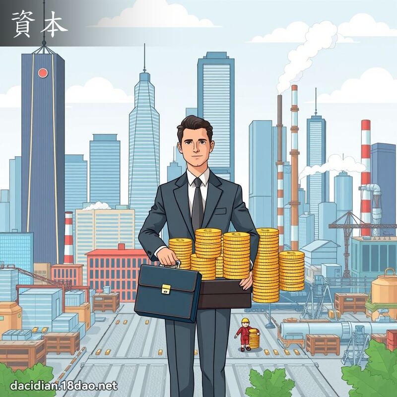 资本 - 国语大辞典配图
