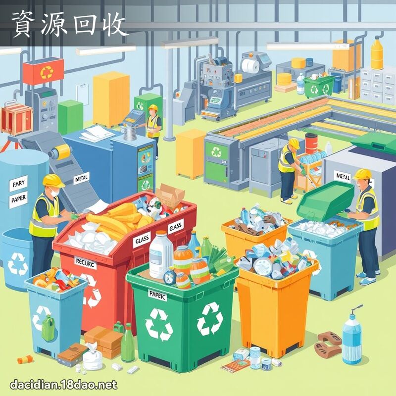 資源回收 - 國語大辭典配圖