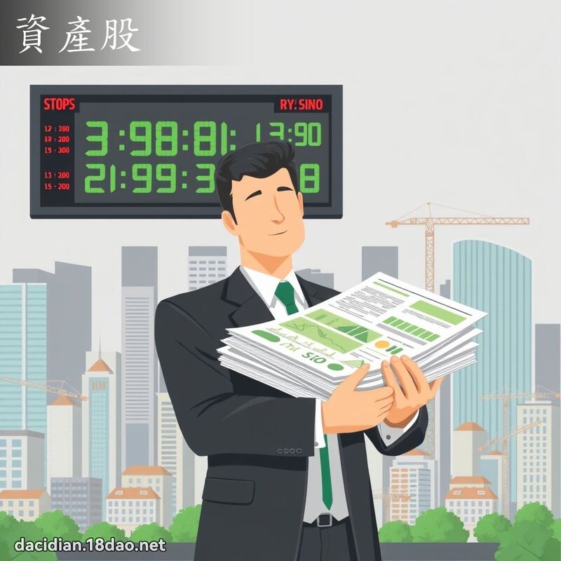 资产股 - 国语大辞典配图