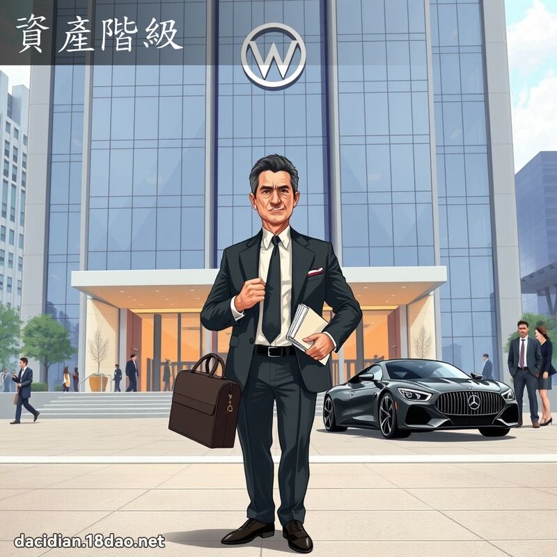 資產階級 - 國語大辭典配圖