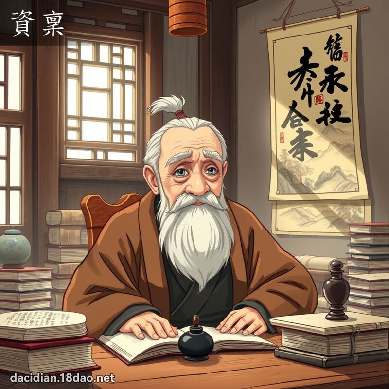 资稟 - 国语大辞典配图