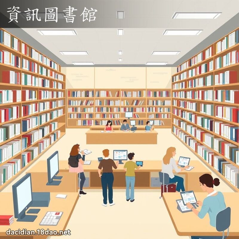 資訊圖書館 - 國語大辭典配圖