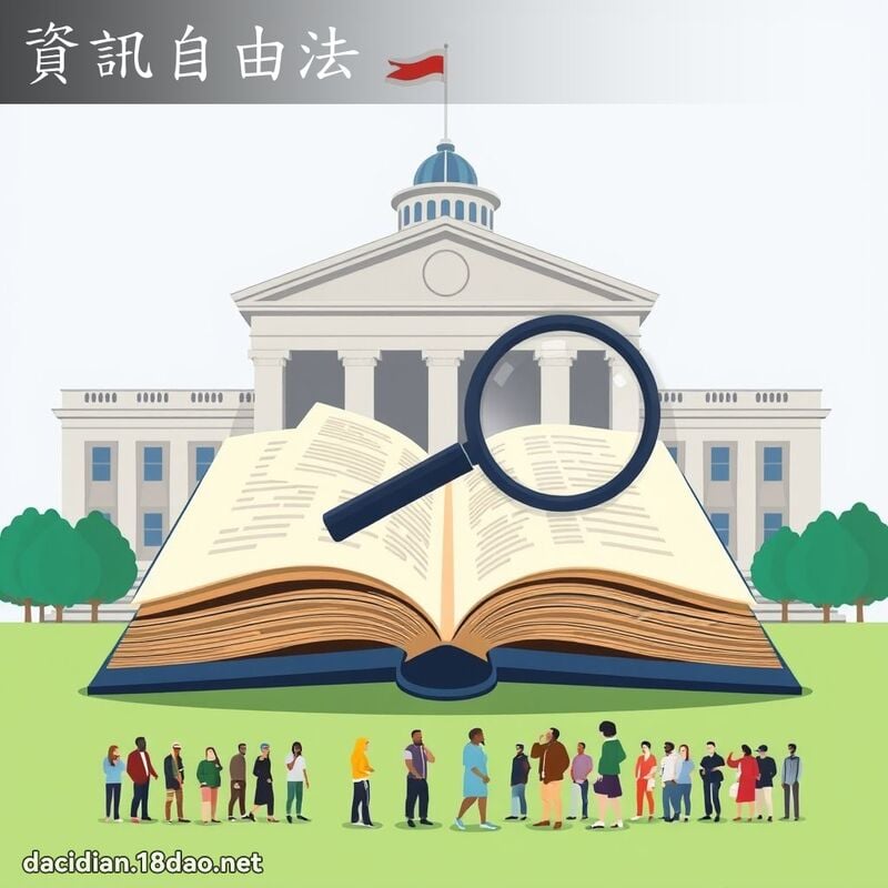 资讯自由法 - 国语大辞典配图