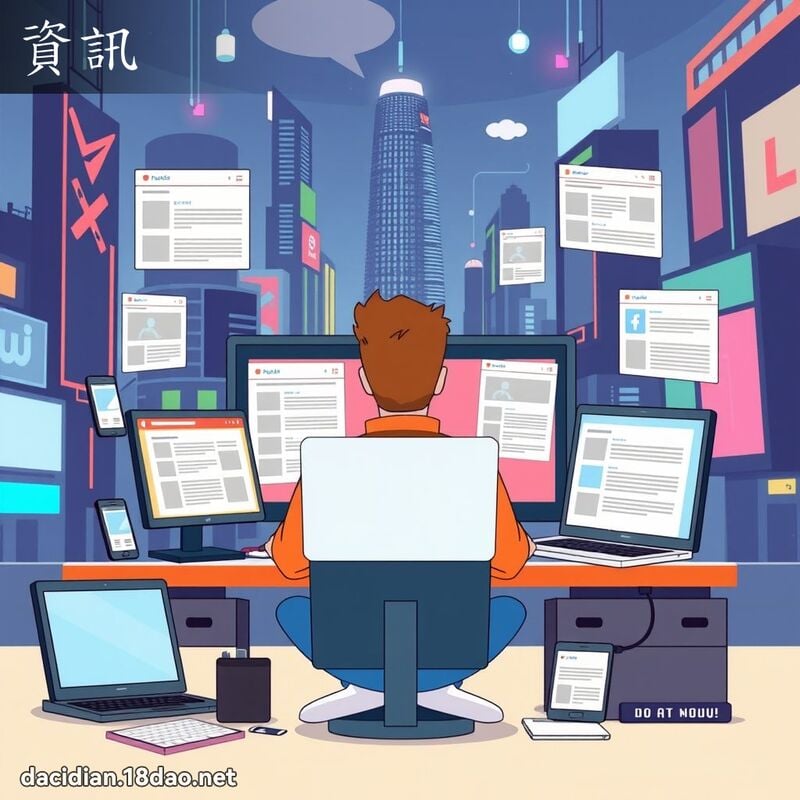 資訊 - 國語大辭典配圖