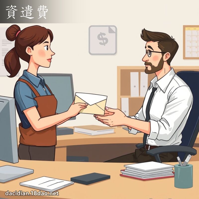 资遣费 - 国语大辞典配图