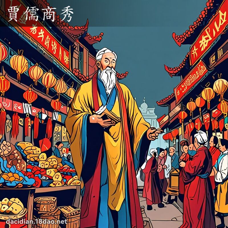 賈儒商秀 - 國語大辭典配圖