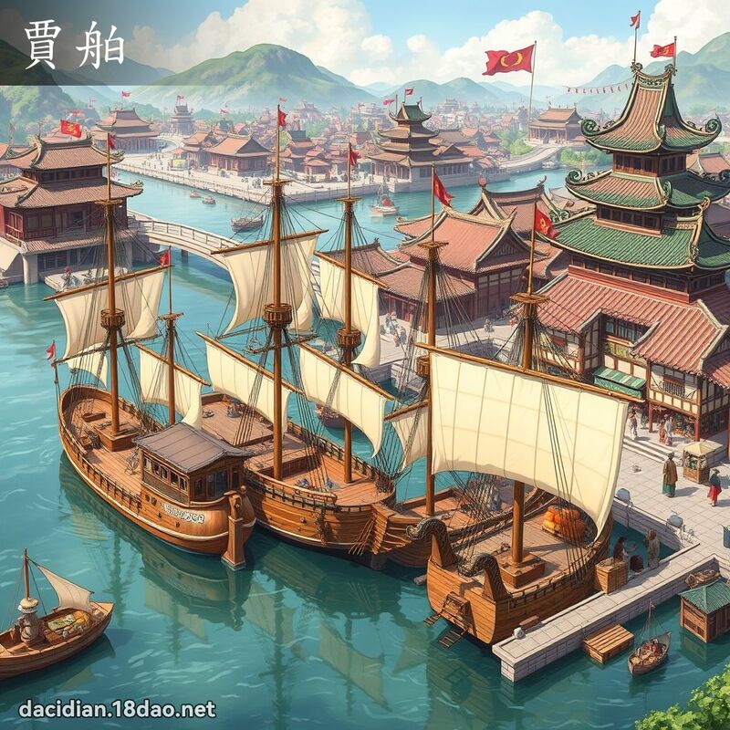 贾舶 - 国语大辞典配图