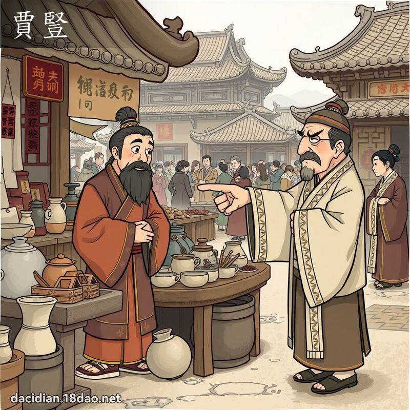 贾竖 - 国语大辞典配图