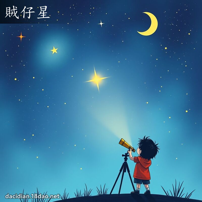 贼仔星 - 国语大辞典配图